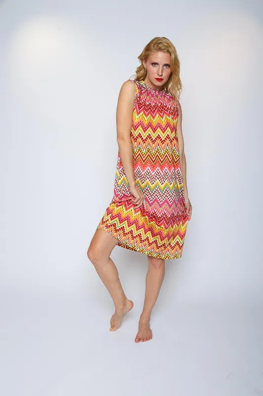 Risy & Jerfs Damenkleid tonno panna