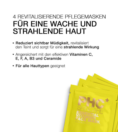 PHC Skincare ESSENTIAL VITAMINS FACE MASK