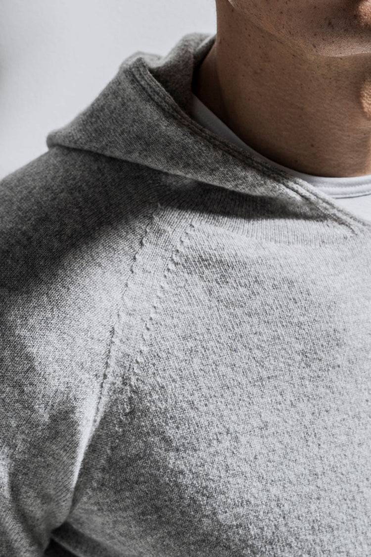 Phil Petter Kapuzen-Pullover Aus Cashmerino, 3D Knit