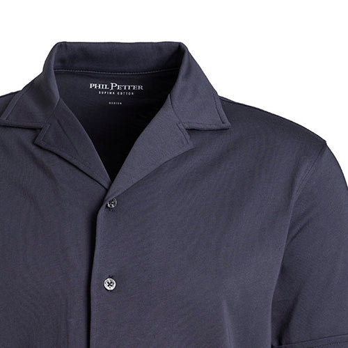 Phil Petter Hemd Kurzarm Supima Cotton