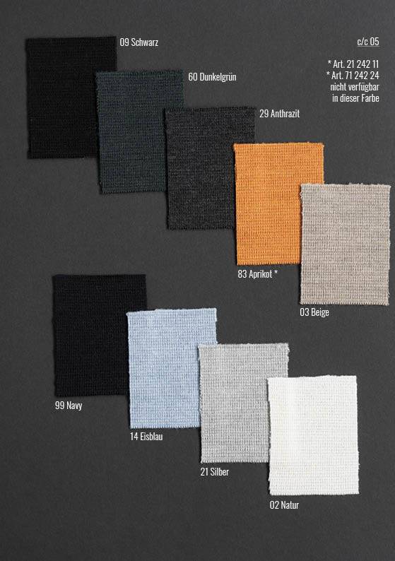 Phil Petter Rundhals-Pullover Aus Merinowolle, Breiter Ripp-Strick