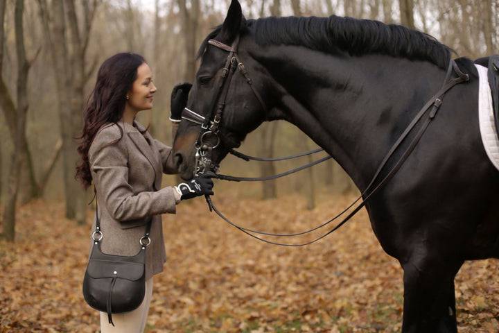 Philini Blaue Umhängetasche - Cowboy