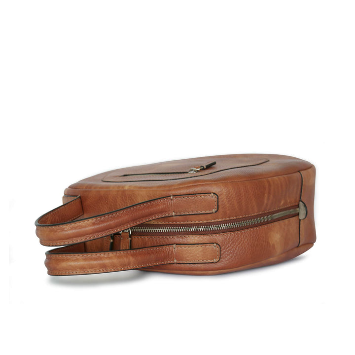 Philini Handtasche Vintagestyle In Cognac Domi