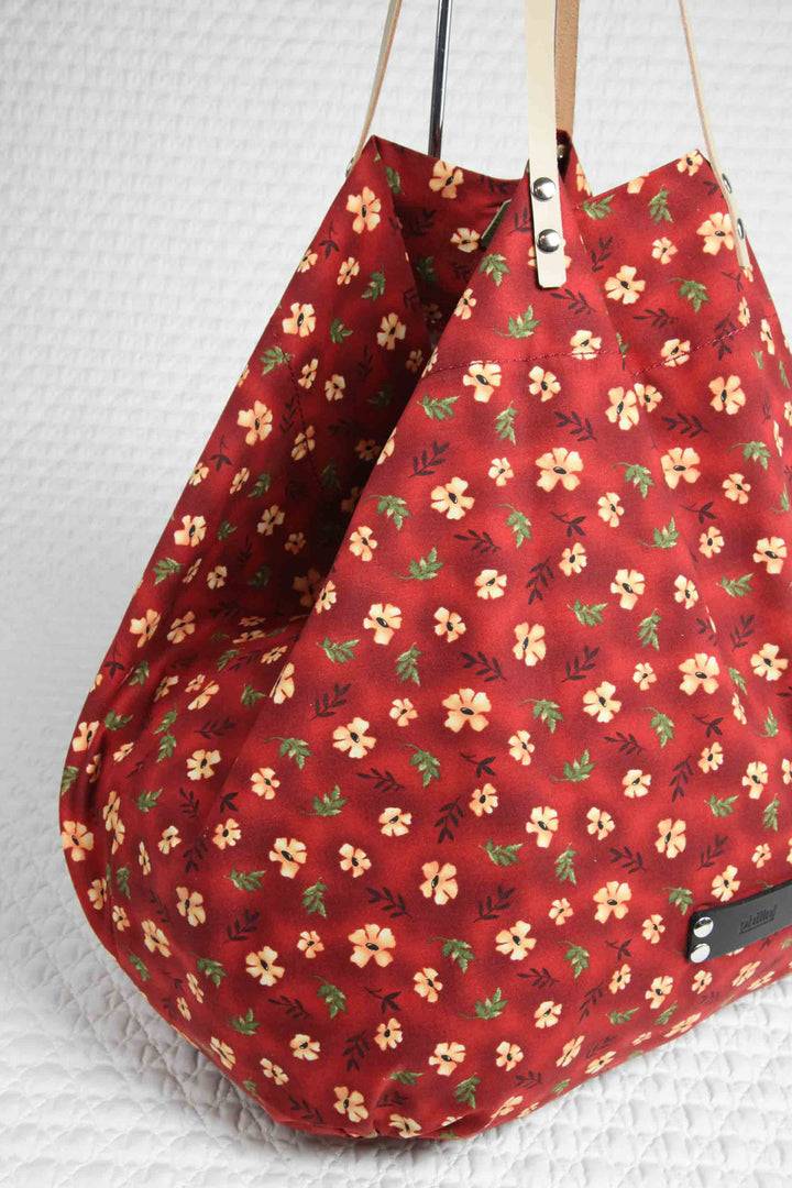 Philini Mini Flowers Shopper Rot