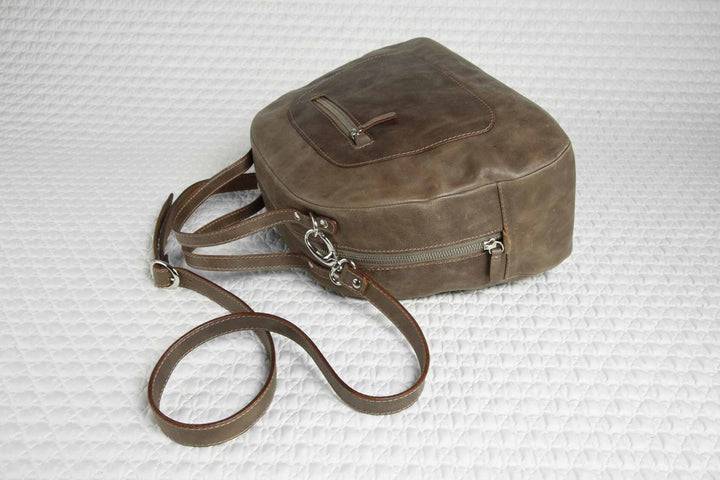 Philini Vintage-Handtasche In Cappuccino - Domi