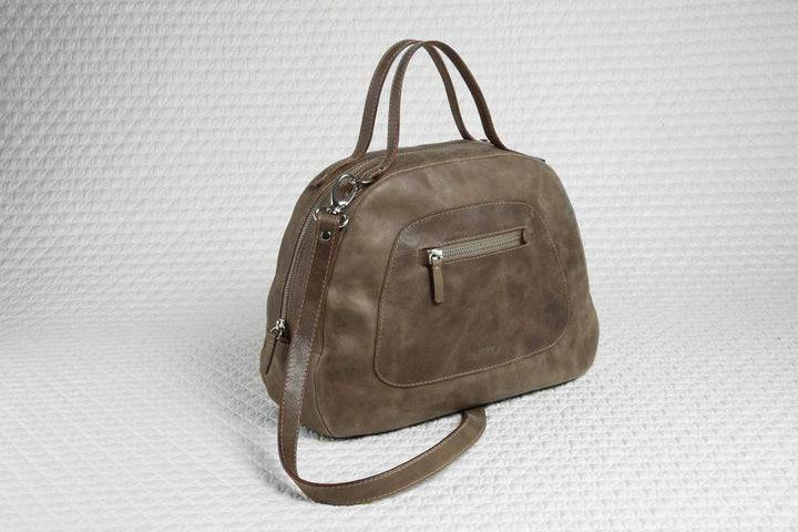 Philini Vintage-Handtasche In Cappuccino - Domi
