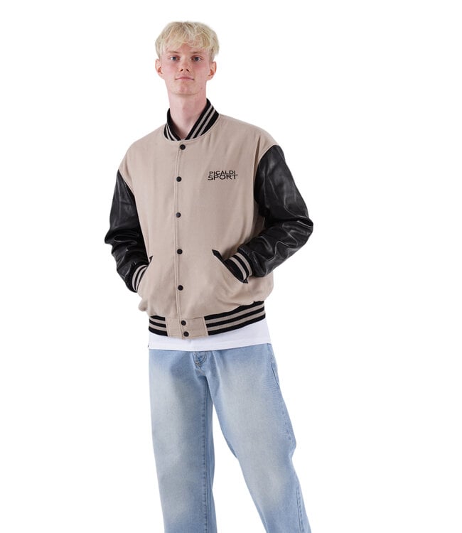 Picaldi Sweatjacket College Jacke TIGER Beige