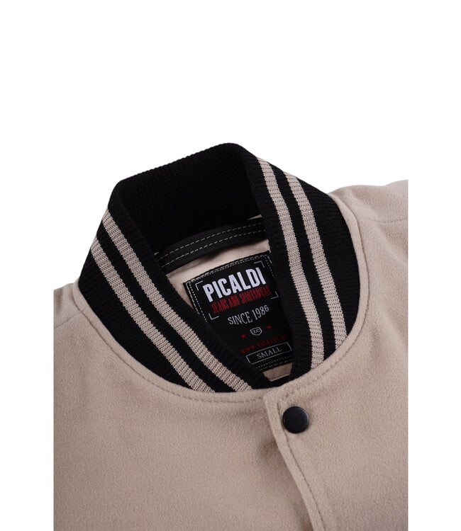 Picaldi Sweatjacket College Jacke TIGER Beige