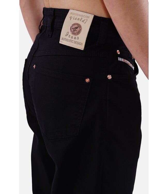 Picaldi Zicco 472 Gabardine Glow BLACK | Loose & Relaxed Fit