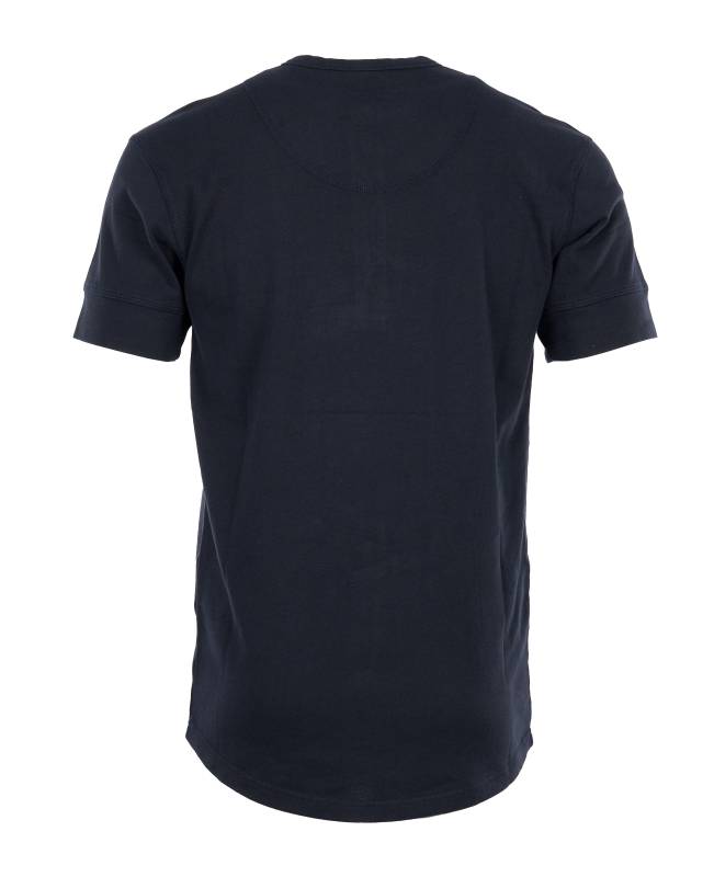 Pike Brothers 1927 Henley Shirt Short Sleeve Mojave Blue