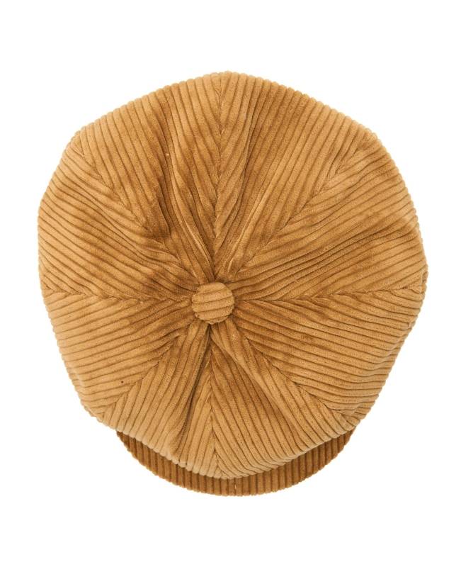 Pike Brothers 1928 Newsboy Cap Goliath Cord Mustard