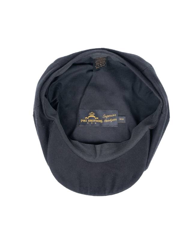 Pike Brothers 1928 Newsboy Cap Moleskin Sulphur Black