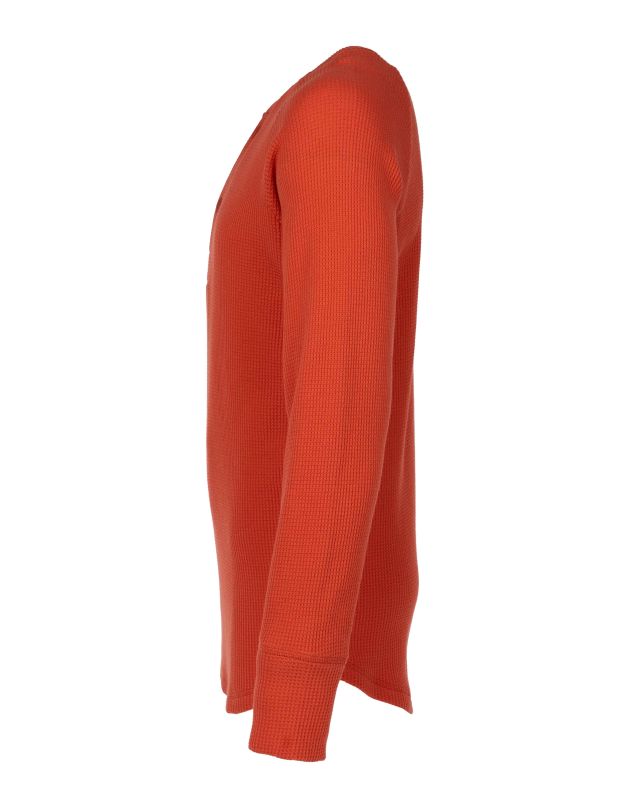 Pike Brothers 1936 Waffle Shirt Seaside orange Bday