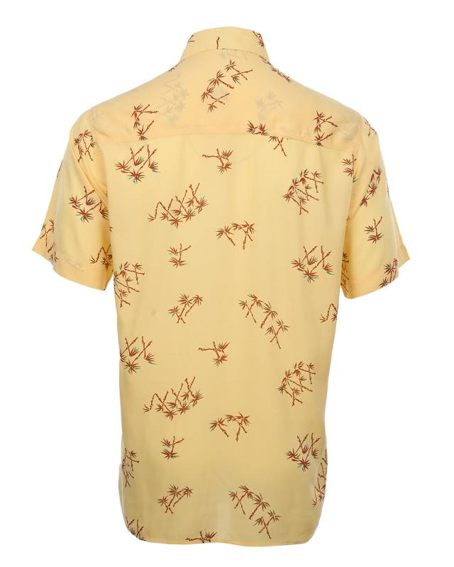 Pike Brothers 1937 Roamer Shirt Short Sleeve Bamboo Yellow