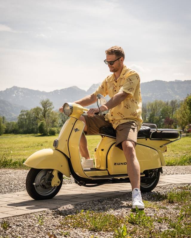 Pike Brothers 1937 Roamer Shirt Short Sleeve Bamboo Yellow