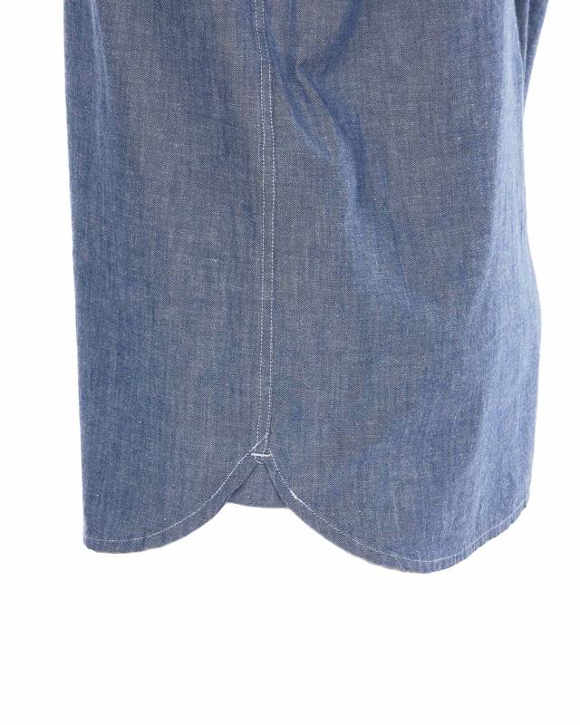 Pike Brothers 1937 Roamer Shirt Short Sleeve Blue Chambray