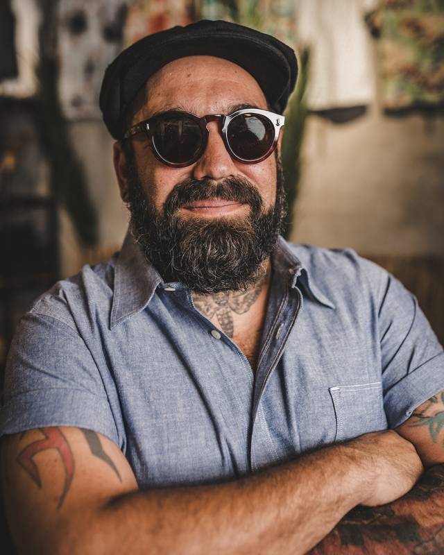 Pike Brothers 1937 Roamer Shirt Short Sleeve Blue Chambray