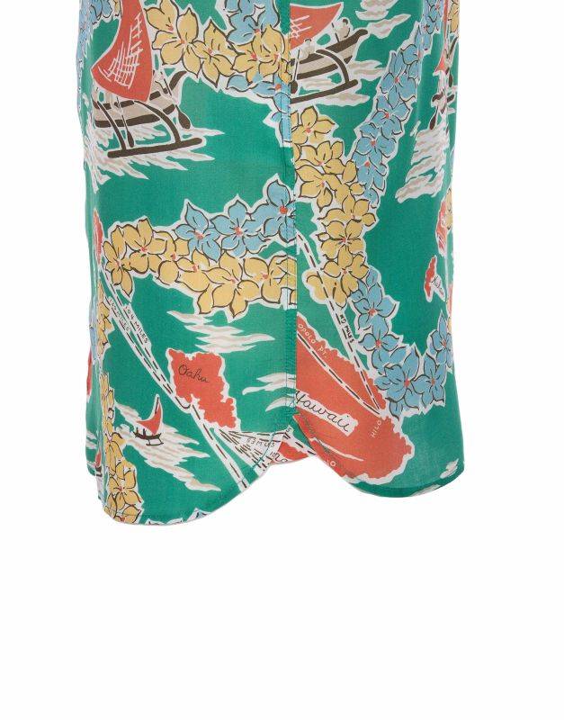 Pike Brothers 1937 Roamer Shirt Short sleeve Hapuna green