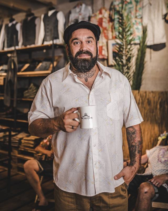 Pike Brothers 1937 Roamer Shirt Short Sleeve Sportswear White