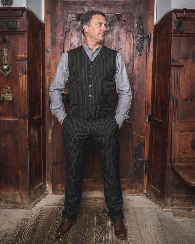 Pike Brothers 1947 Harvester Trousers Chicago Black