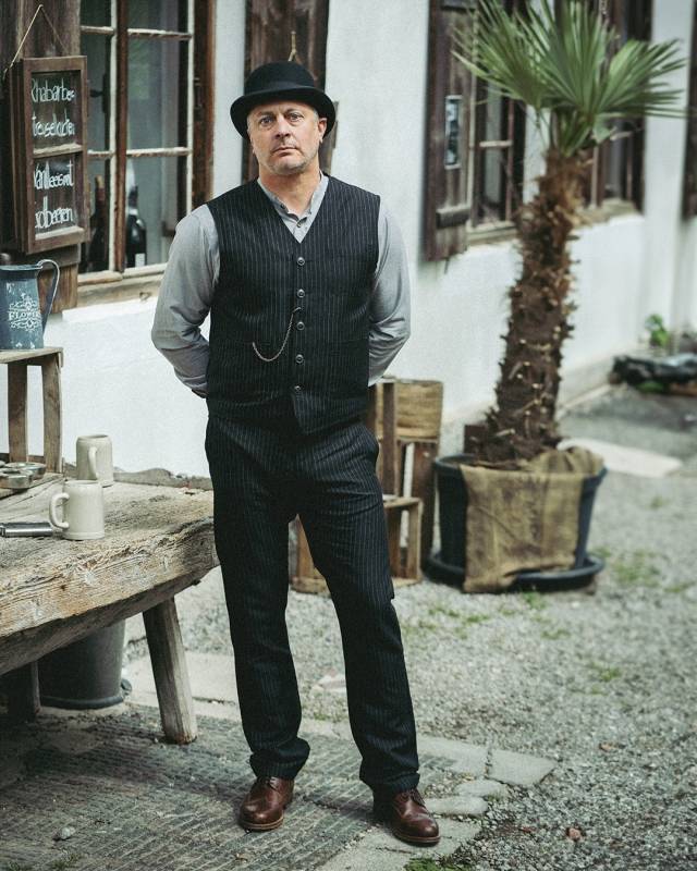 Pike Brothers 1947 Harvester Trousers Chicago Black