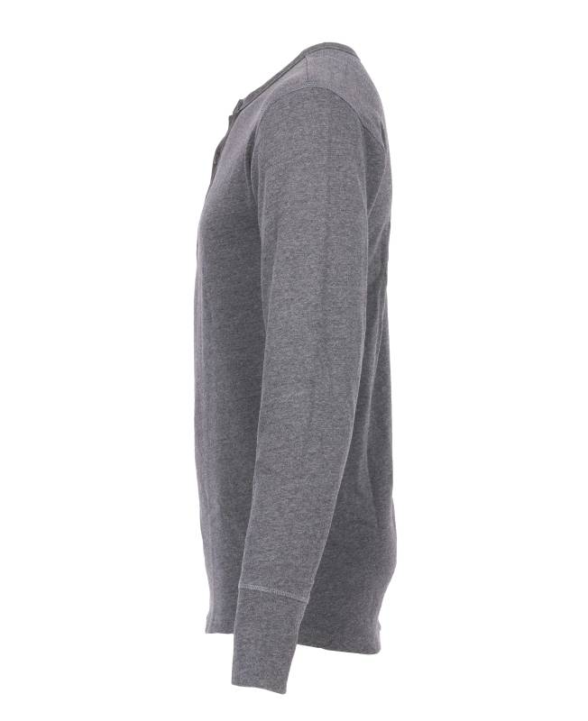 Pike Brothers 1954 Utility Shirt Long Sleeve grey melange