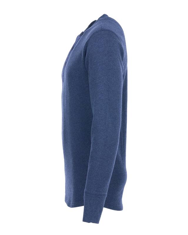 Pike Brothers 1954 Utility Shirt Long Sleeve Indigo Melange