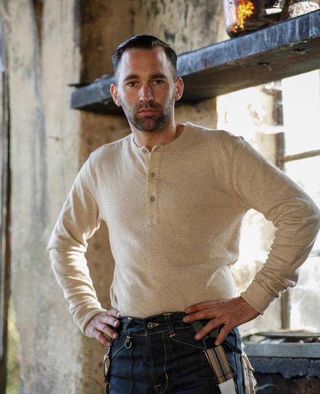 Pike Brothers 1954 Utility Shirt Long Sleeve Indigo Melange