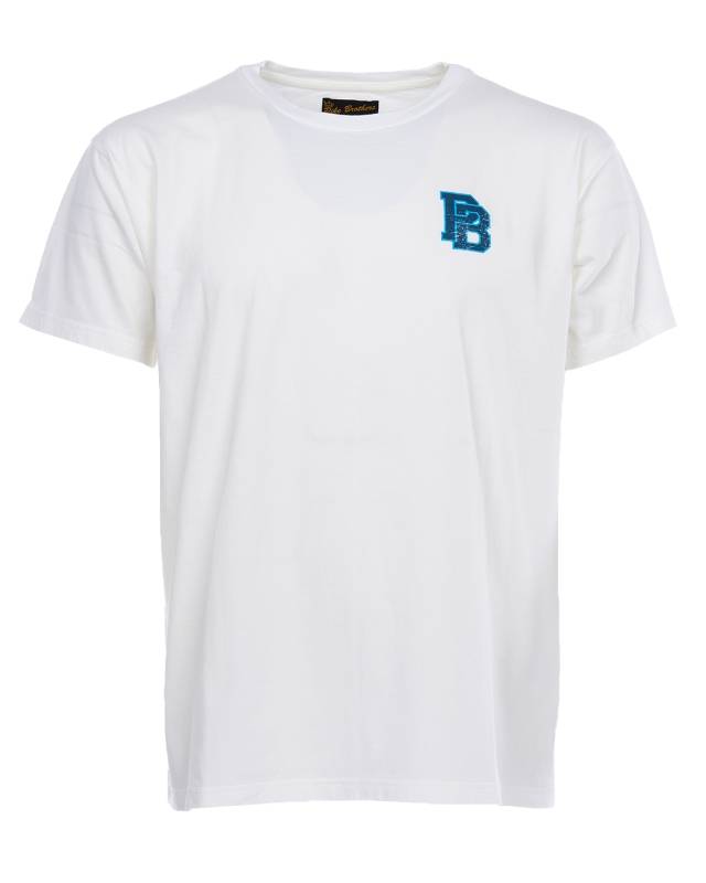 Pike Brothers 1969 Sports Tee Blue Castle Logo Print