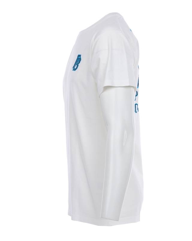 Pike Brothers 1969 Sports Tee Blue Castle Logo Print