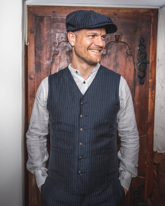 Pike Brothers 1905 Hauler Vest Chicago Blue