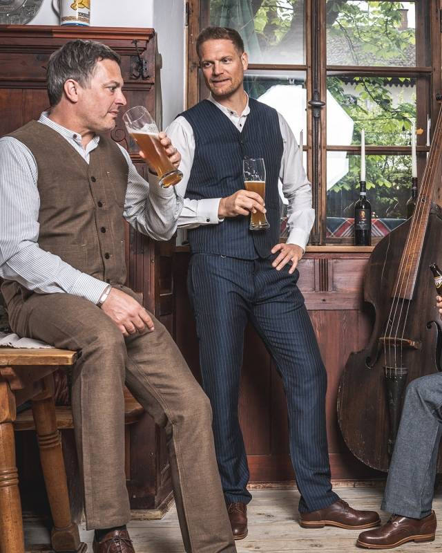 Pike Brothers 1905 Hauler Vest Chicago Blue