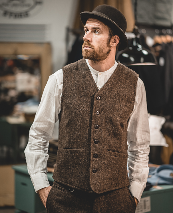 Pike Brothers 1905 Hauler Vest Upland Brown