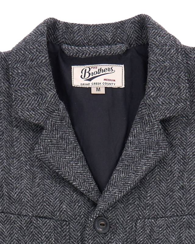 Pike Brothers 1908 Calico Vest Dundee Grey