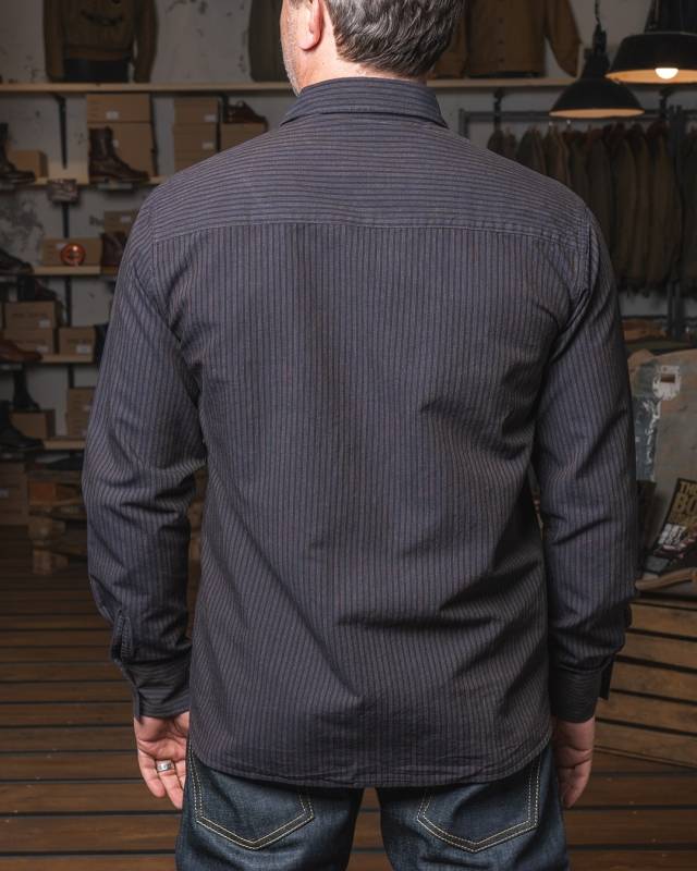 Pike Brothers 1908 Miner Shirt Hosai Blue