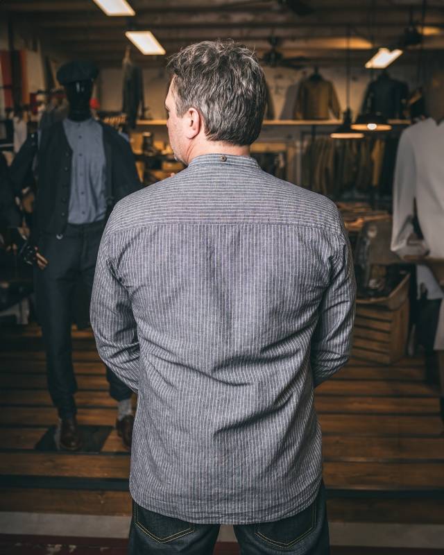 Pike Brothers 1923 Buccanoy Shirt Brisbane Blue