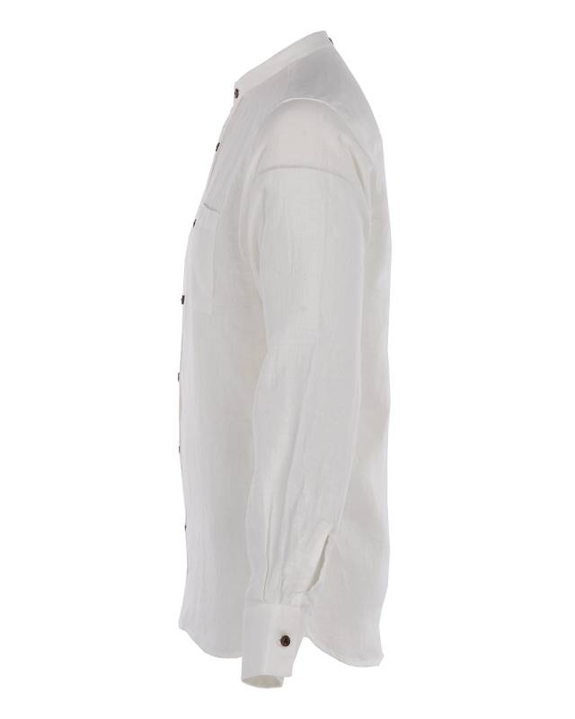 Pike Brothers 1923 Buccanoy Shirt Linen Ecru