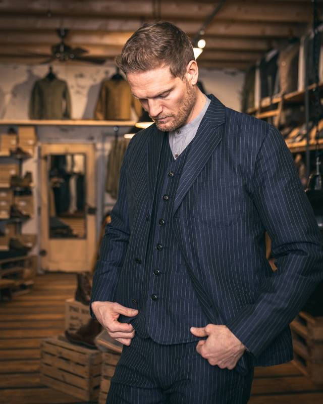 Pike Brothers 1927 Harvester Jacket Chicago Blue