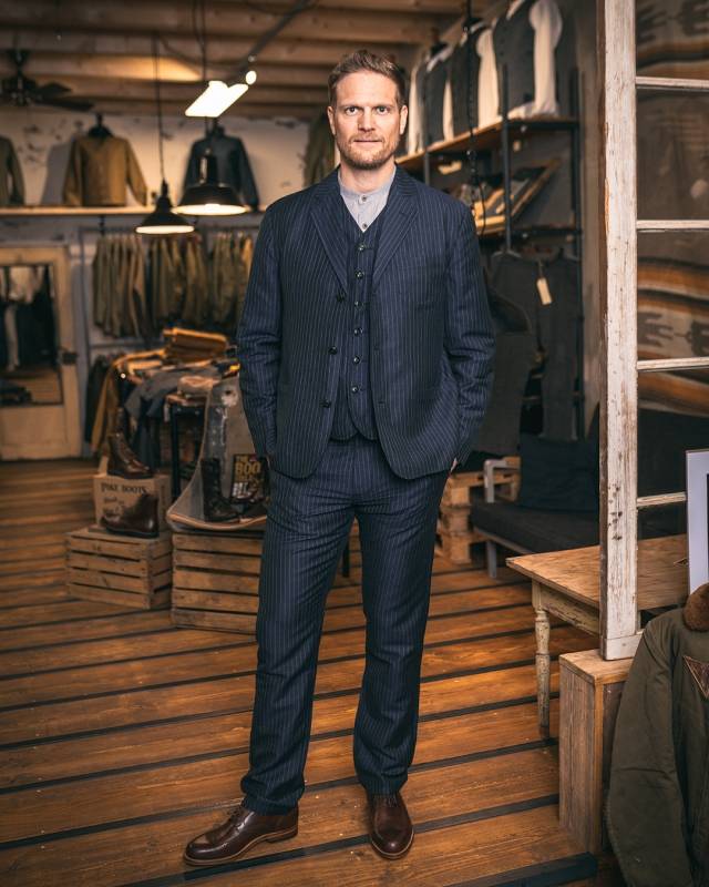 Pike Brothers 1927 Harvester Jacket Chicago Blue