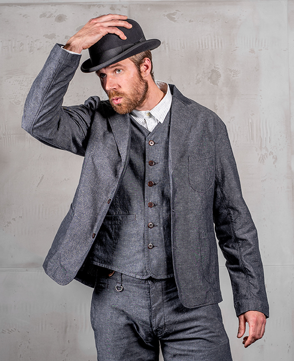 Pike Brothers 1927 Harvester Jacket Smoke Grey