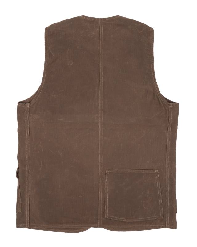 Pike Brothers 1928 Hunting Vest Waxed Sand