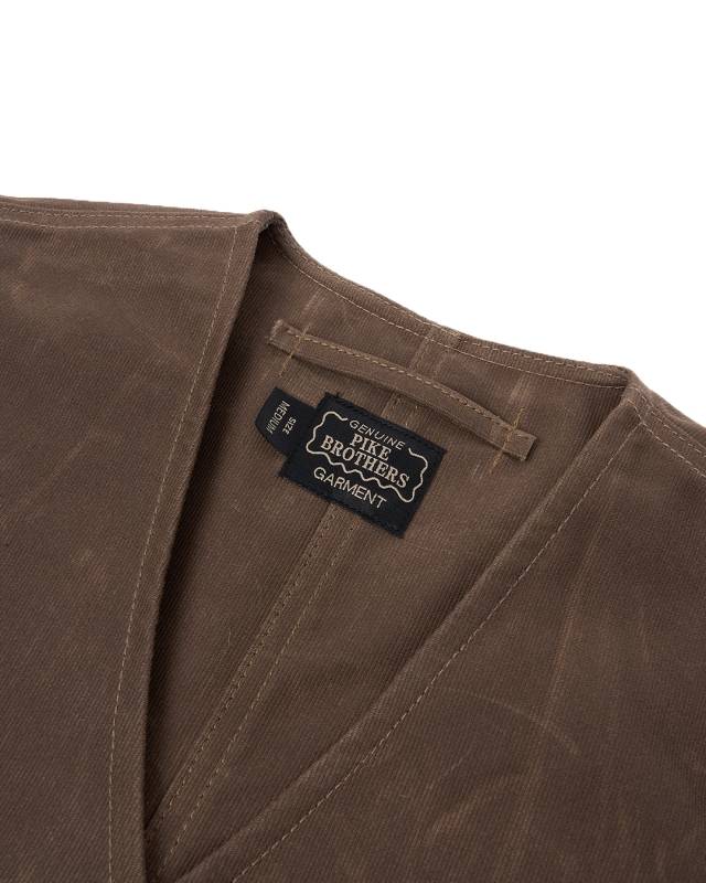 Pike Brothers 1928 Hunting Vest Waxed Sand
