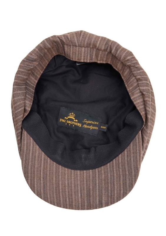 Pike Brothers 1928 Newsboy Cap Alameda Brown