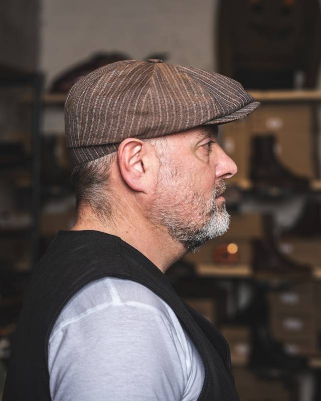 Pike Brothers 1928 Newsboy Cap Alameda Brown