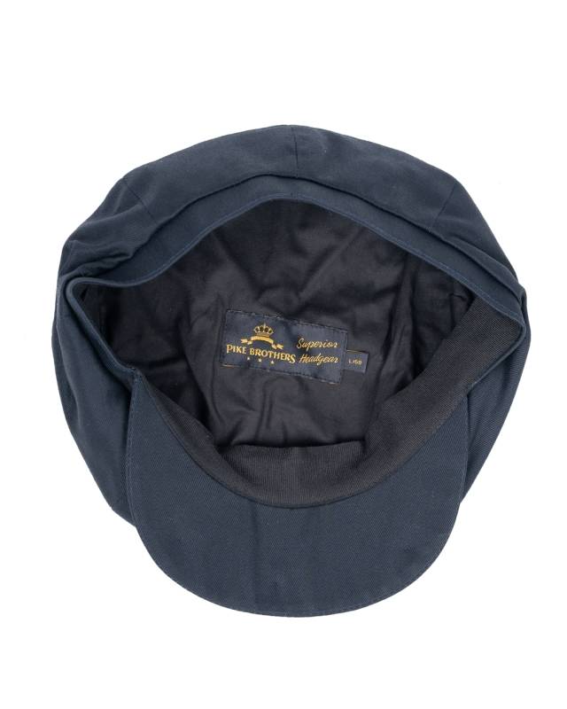 Pike Brothers 1928 Newsboy Cap Cav Twill Navy
