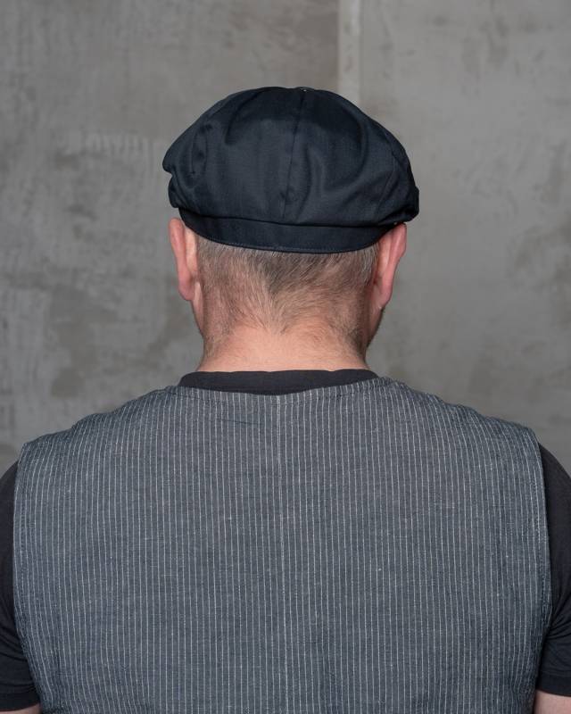 Pike Brothers 1928 Newsboy Cap Cav Twill Navy