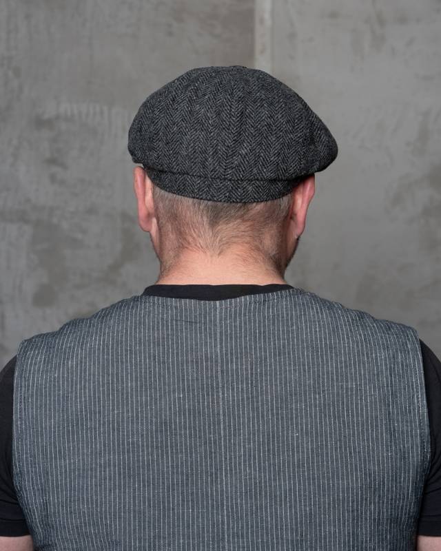 Pike Brothers 1928 Newsboy Cap Dundee Grey