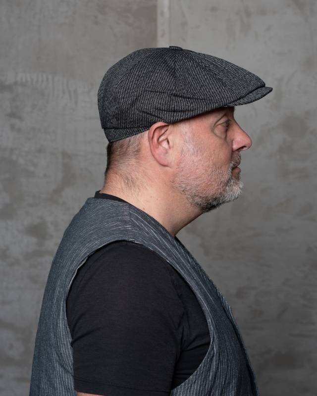 Pike Brothers 1928 Newsboy Cap French Asphalt