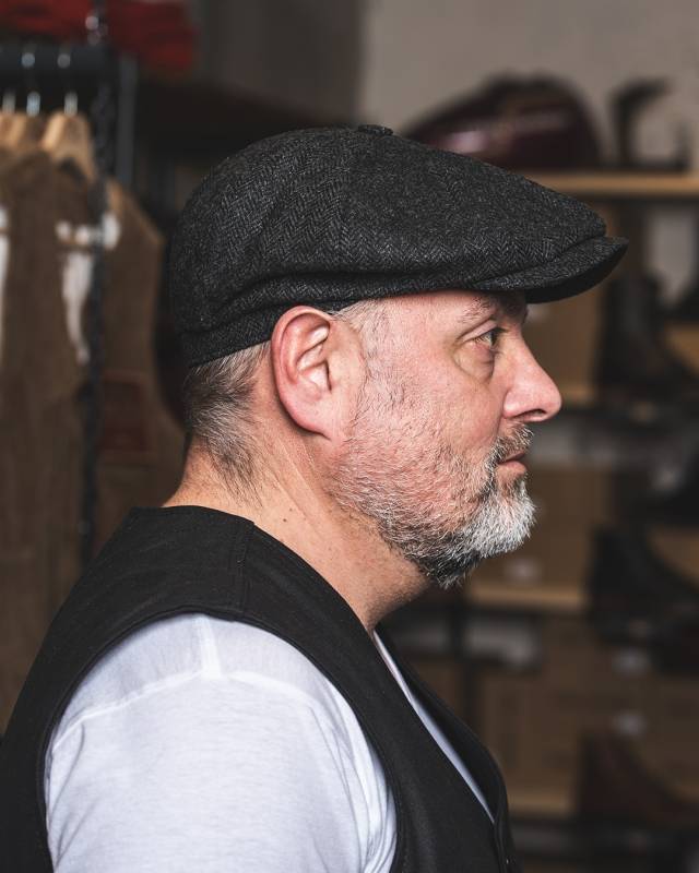 Pike Brothers 1928 Newsboy Cap Glasgow Grey