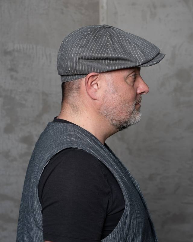 Pike Brothers 1928 Newsboy Cap Grey Wabash